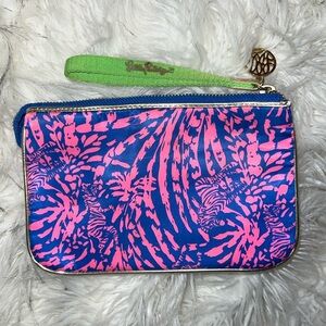 Lily Pulitzer Wristlet Double Take Rolling in the Grass